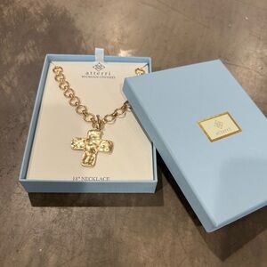 Atterri Gold Cross Necklace-get in on the trend🔥 gorgeous alone or Stacked!!!